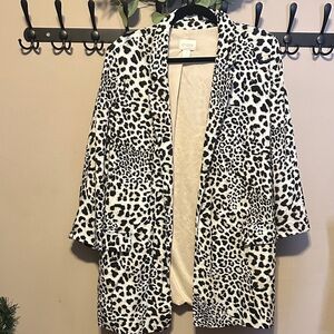 Chico's Elegant Cream Blazer